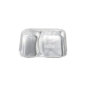 BARQUETTE ALUMINIUM 2 COMPARTIMENTS 600P