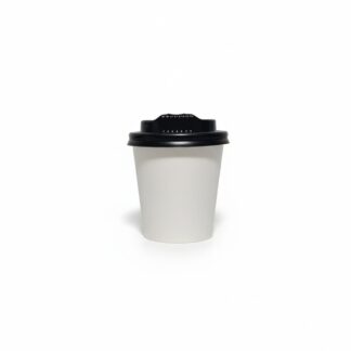 GOBELET À CAFÉ BLANC 4 OZ AVEC COUVERCLE - 2000P