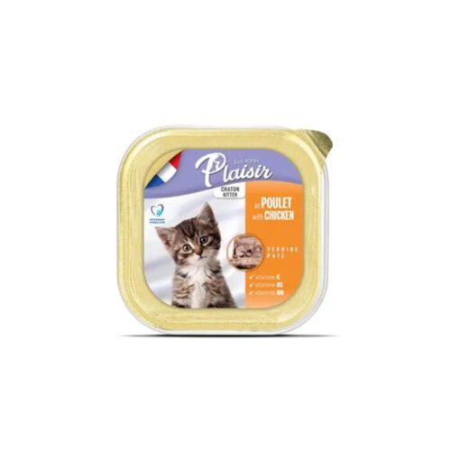 PATÉE PLAISIR POUR CHATON POULET