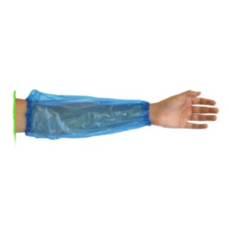 MANCHETTES EN PLASTIQUE BLEUES