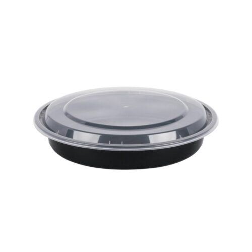 BOITE MICRO-ONDABLE RONDE NOIRE 24 OZ