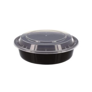 BOITE MICRO-ONDABLE RONDE NOIRE 16 OZ