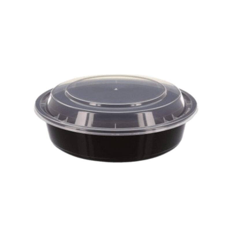BOITE MICRO-ONDABLE RONDE NOIRE 16 OZ